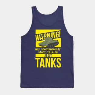 I spontaneously talk about tanks T-34-85 Tank Top